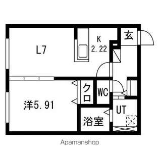 K’S KOWA N20【2階】の間取り