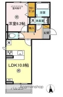 MILD B【2階】の間取り
