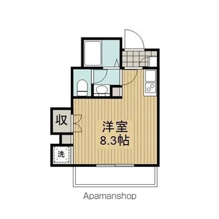SKリデンテくぬぎ山【102号室】の間取り