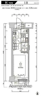 RELUXIA CITY 北新宿【1階】の間取り