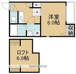 SAKURA COURT【2階】の間取り