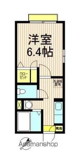 クレールメゾン【1階】の間取り