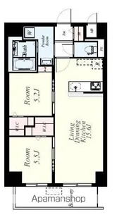 博多グランドレジデンス【4階】の間取り