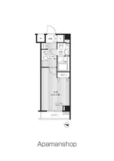 グランハイツ東中野【1階】の間取り