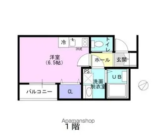 サラブレッドⅢ【1階】の間取り