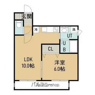 パークアヴェニュー【306号室】の間取り