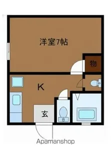 メゾン・アイリス【2階】の間取り