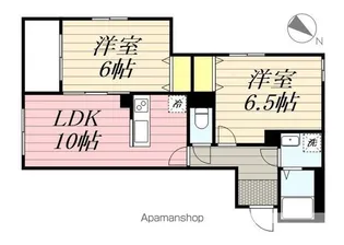 ルーツ19番館【2階】の間取り