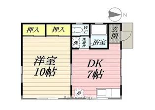MK荘【1階】の間取り