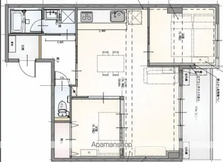 ユーロハイツMABUCHI【303号室】の間取り