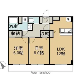 セレッソプラーサ【3階】の間取り