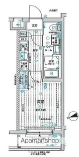 メインステージ立川【3階】の間取り