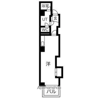 セントラルコーポ【401号室】の間取り