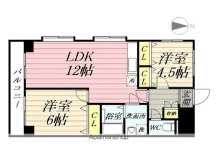 ノトスビル【5階】の間取り
