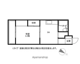 フォレストハイツ【2階】の間取り