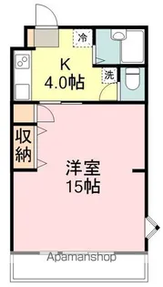 シェモア泉中央【2階】の間取り