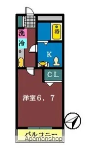 アールグレイ【202号室】の間取り