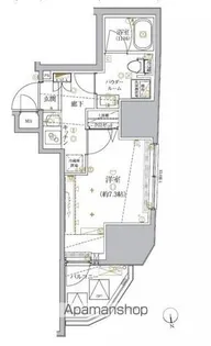クレイシア神田淡路町【2階】の間取り