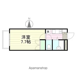 パークハイツ二軒茶屋【7階】の間取り