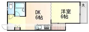 コーポジョナサン【304号室】の間取り