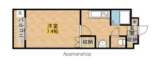 静岡県浜松市中央区野口町【マンション】の間取り