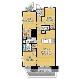 プレミスト豊崎シーアンドパークス【201号室】の間取り