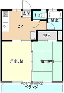 サンハイツ88【103号室】の間取り