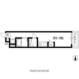 JOULE則武【2階】の間取り