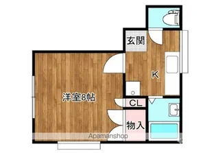 アミティ【203号室】の間取り