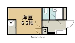 岩本ハイツ【201号室】の間取り