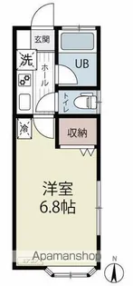 第5愛和ハイツ【2階】の間取り