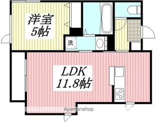メゾン・ド・ロン【101号室】の間取り