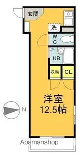 レジデンスTL・西荘【301号室】の間取り