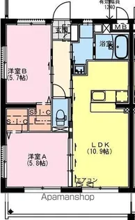 (仮称)恒久南Tマンション【2階】の間取り
