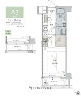 ベルシード志村坂上【5階】の間取り