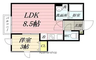 デュマンⅡ【1階】の間取り