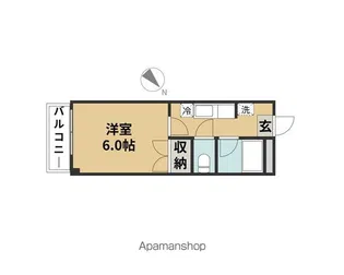 メイプルマンション【1階】の間取り