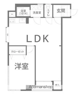 シャインブライト桑田【2階】の間取り