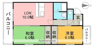 サイプレス−J【1階】の間取り