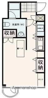 グリーンアネシス【301号室】の間取り