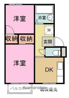 メゾン大池【1階】の間取り