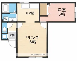 グレース39【101号室】の間取り