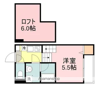 ハーモニーテラス小田原Ⅱ【2階】の間取り