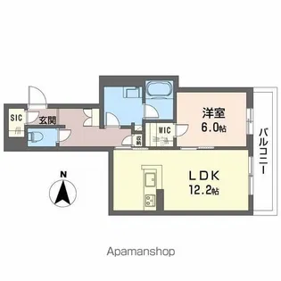 コンコード【3階】の間取り