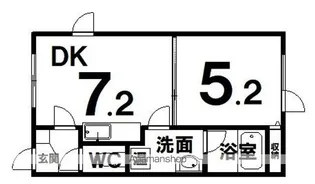 ティファニー【1階】の間取り