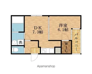 フジパレス守口日吉町【103号室】の間取り