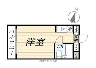 レジデンス五月女【2階】の間取り