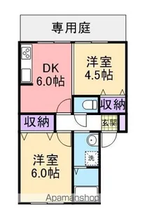 コースト阪南【B101号室】の間取り