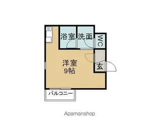 レジデンスカサブランカ(女性専用)【2階】の間取り