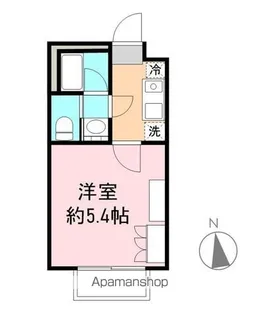 ユーフラット天王台【1階】の間取り